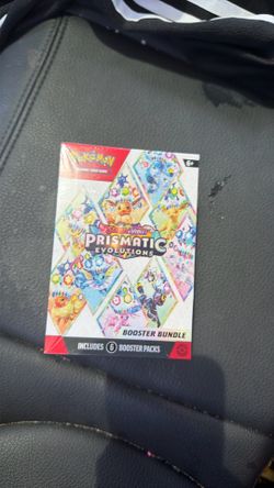 Pokémon prismatic evolution booster bundle