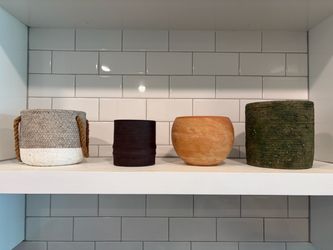 Set of 4 Decorative Planters