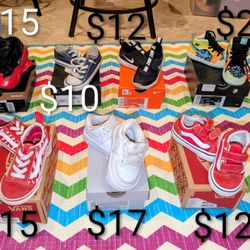 Toddler Shoes-Individually Priced 