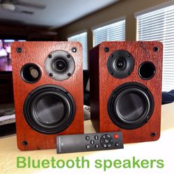 Bluetooth Bookshelf Speakers  ( LOUD  system)