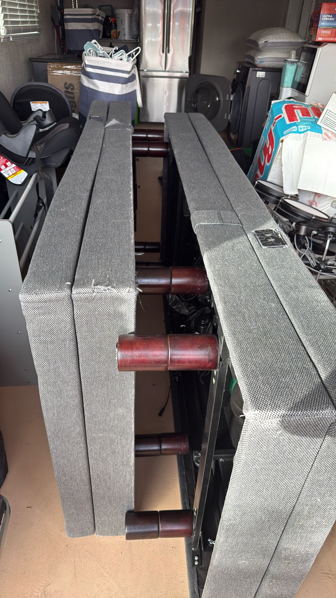 Massage Dual Or Twin Bed Frame King Size And Also Turns Into Twin Size