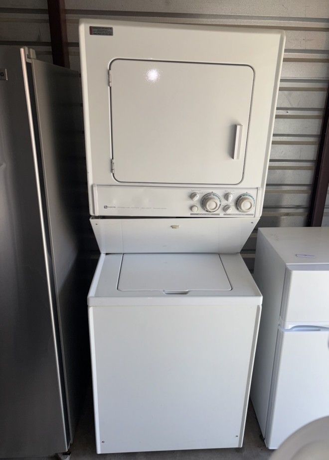 Maytag Stacked Washer And Electric Dryer Matching Set