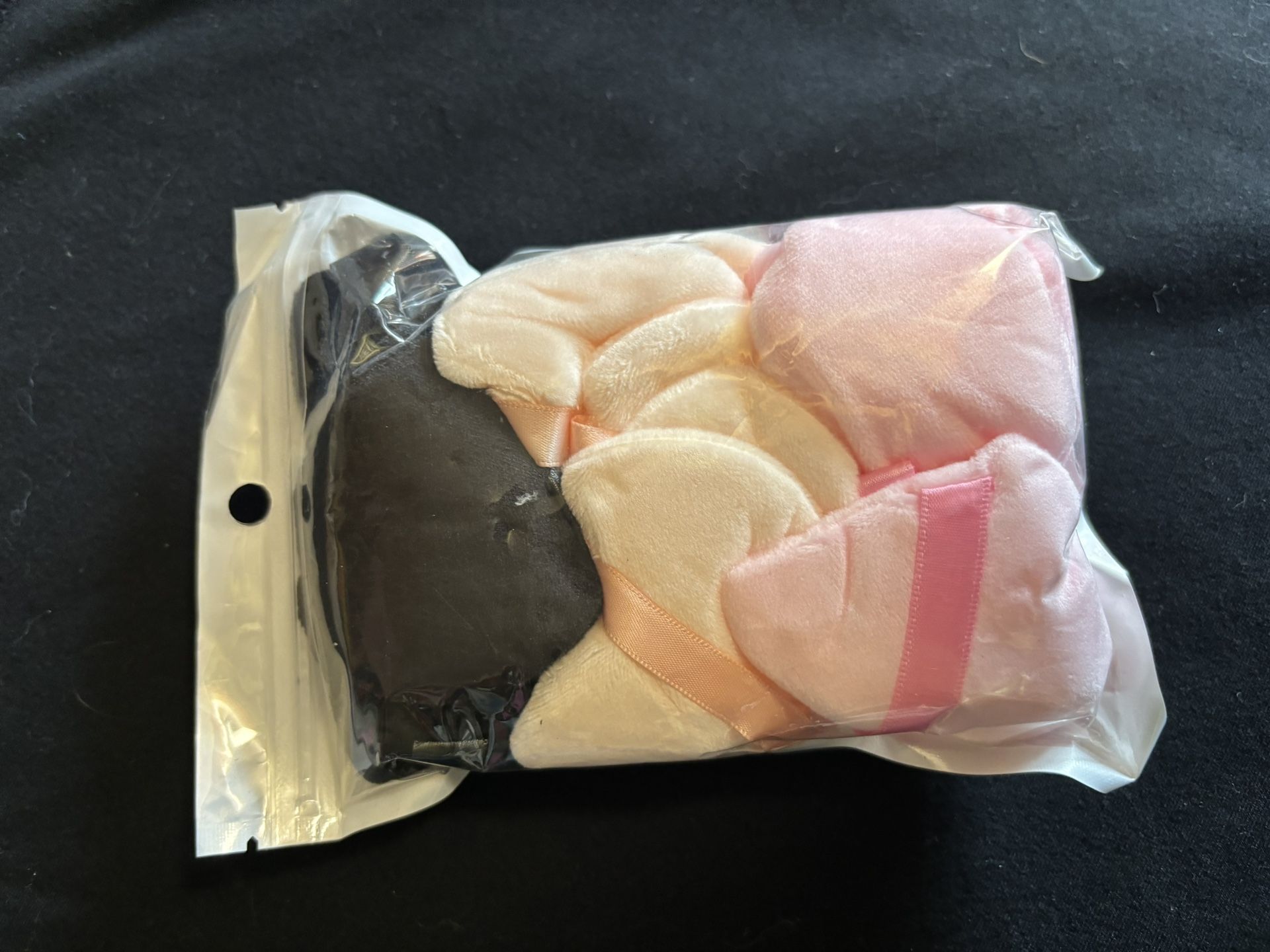15 Pcs Triangle Powder Puff Velour