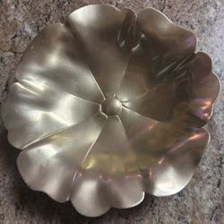 Flower Shape Metal Bowl 5.00