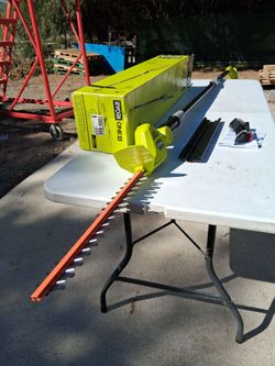Ryobi 18v 18" Pole hedge trimmer tool only
