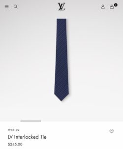 LV tie / louis vuitton tie