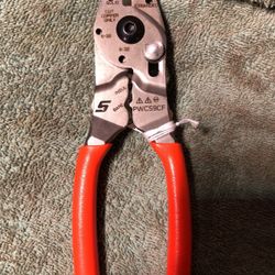 Snap On 9” Wire Stripper Pliers 