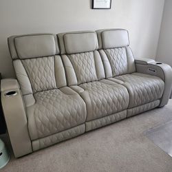 BOYINGTON POWER RECLINING LOVESEAT WITH CONSOLE AND ADJUSTABLE HEADREST