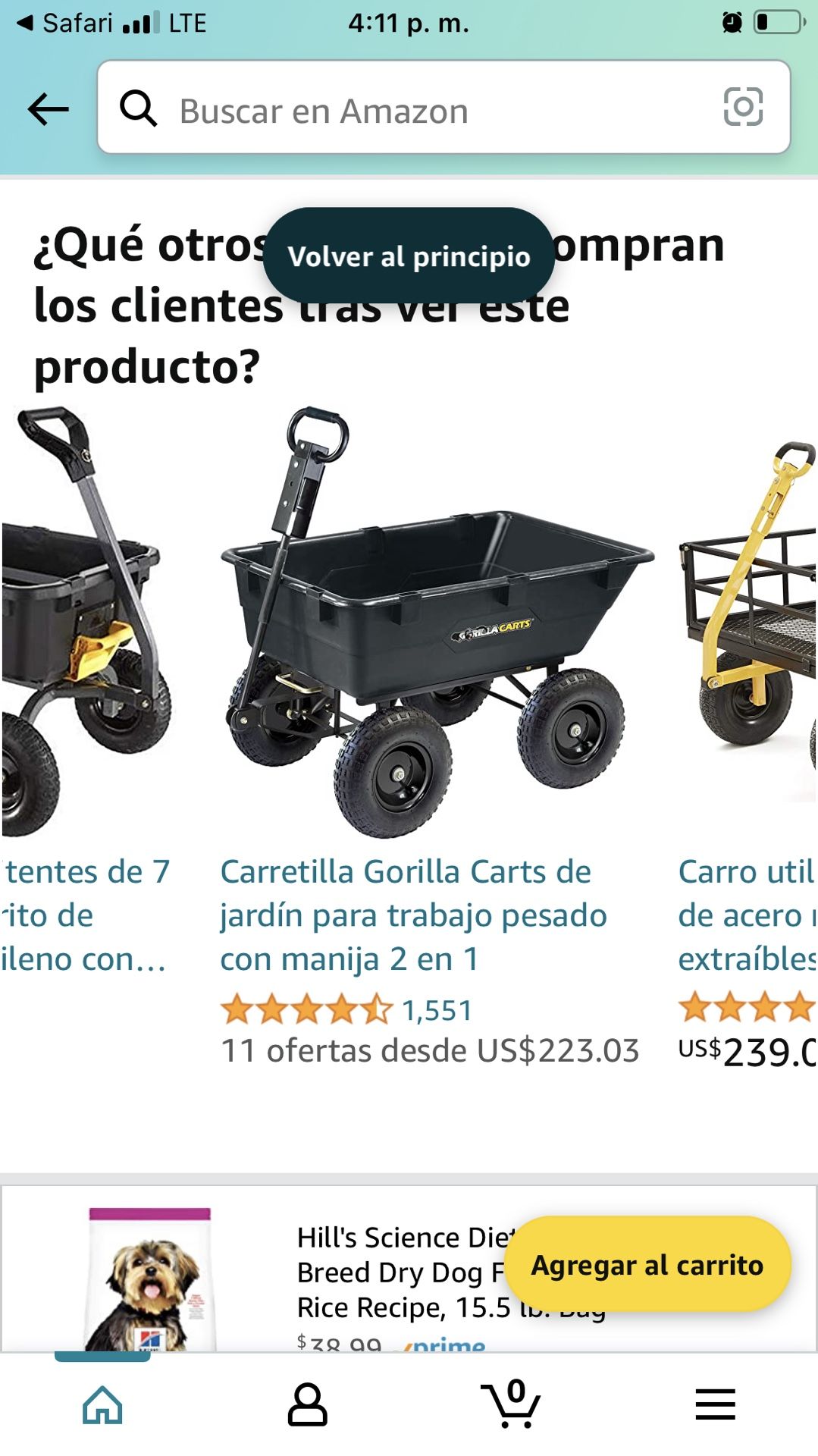 Carretilla Gordilla Para Jardin