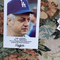 Tommy La Sorda  Baseball  ⚾️ Card Make An Offer 