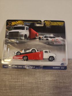 Hot Wheels Team Transport '66 Porsche 906 Carrera 6 Carry On  #66