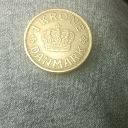 1949 Denmark 1 Krone Unc