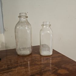 Old Milk Bottles