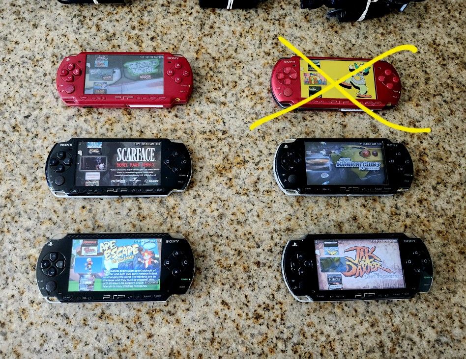 Sony PSP's 1001 2001 3001 for Sale Here!! (read DESCRIPTION plz)