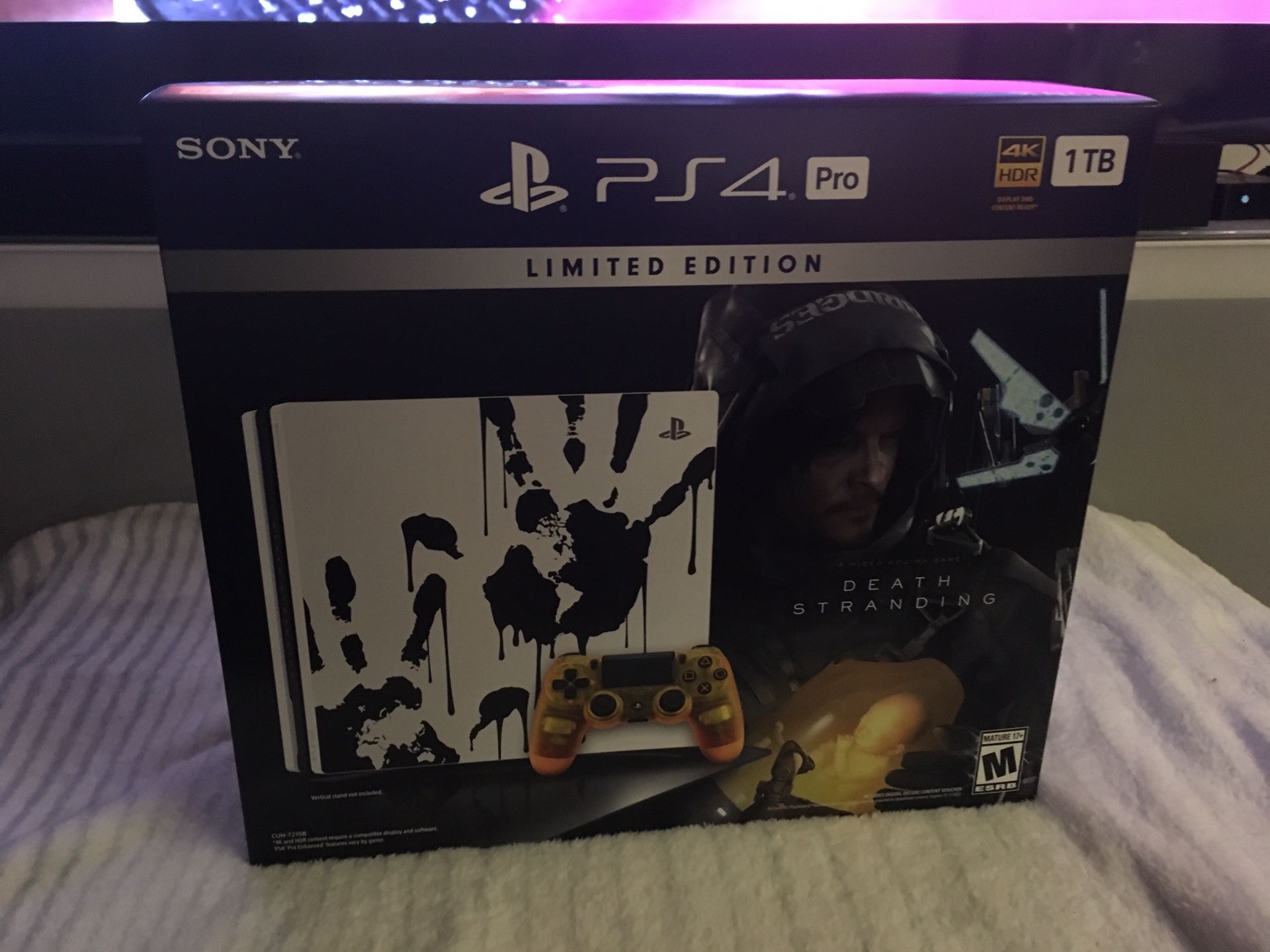 PlayStation 4 pro death stranding limited edition $325