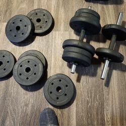 Outdoor Rubber DUMBBELL WEIGHTS