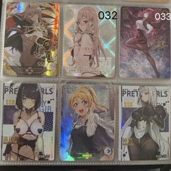 Anime trendding cards