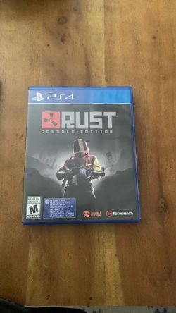 PlayStation 4 game rust cheap mint  condition