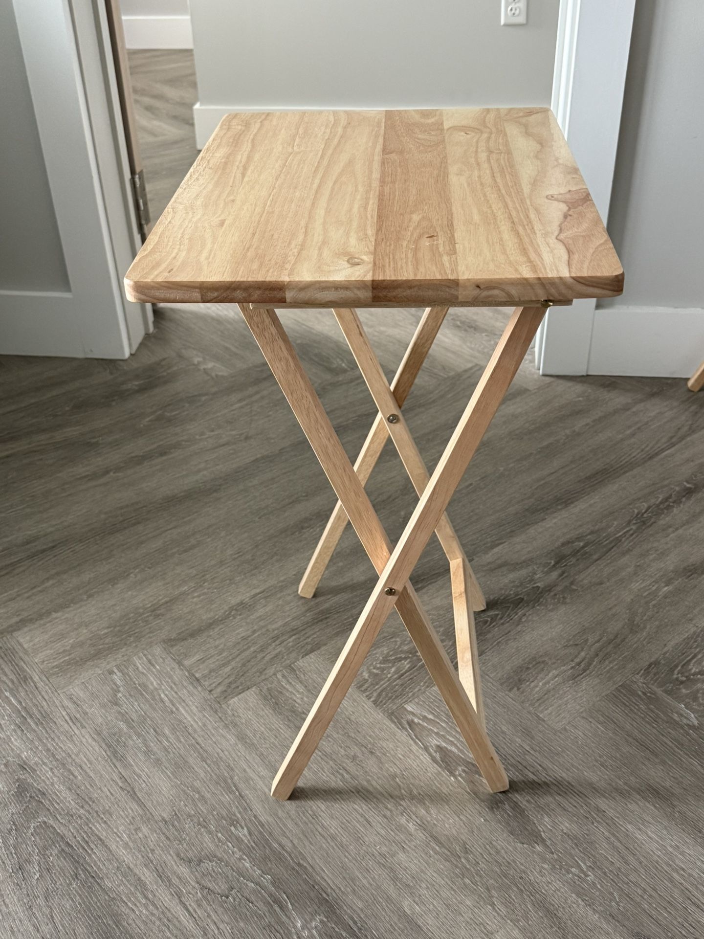 Set Of 3 Tv Dinner Stands
