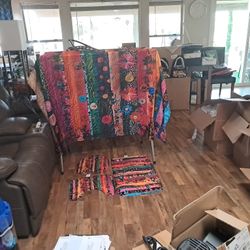 Colorful 4 Piece Bathroom Set