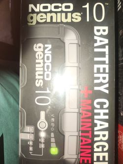 Noco Genius 10  Smart battery charger