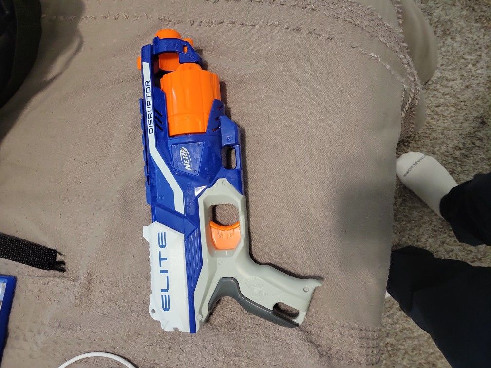 Nerf Disruptor Gun.