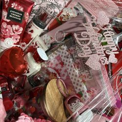 Strawberry Shortcake Valentine Gift Basket