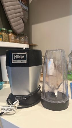 Ninja BL450C, nutri pro personal blender for juices, shakes& smoothies, black silver 900W