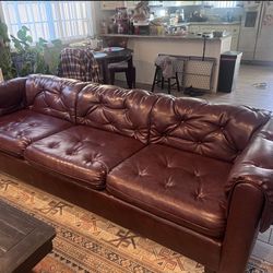 Leather Sofas 2 Of Them 