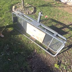 Hitch mounted cargo Carrier. 