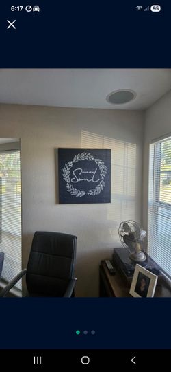 Wall Decor Blue And White