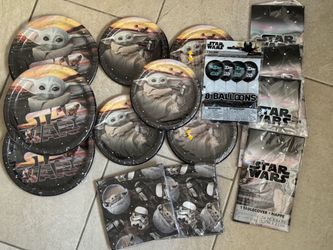 Star Wars Mandalorian Party Supply Bundle