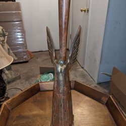 Solid Cast Iron Vase - Candle Holder. Perfect Condition. Indoor And Outdoor Use