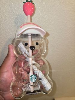 Starbucks pink bearista