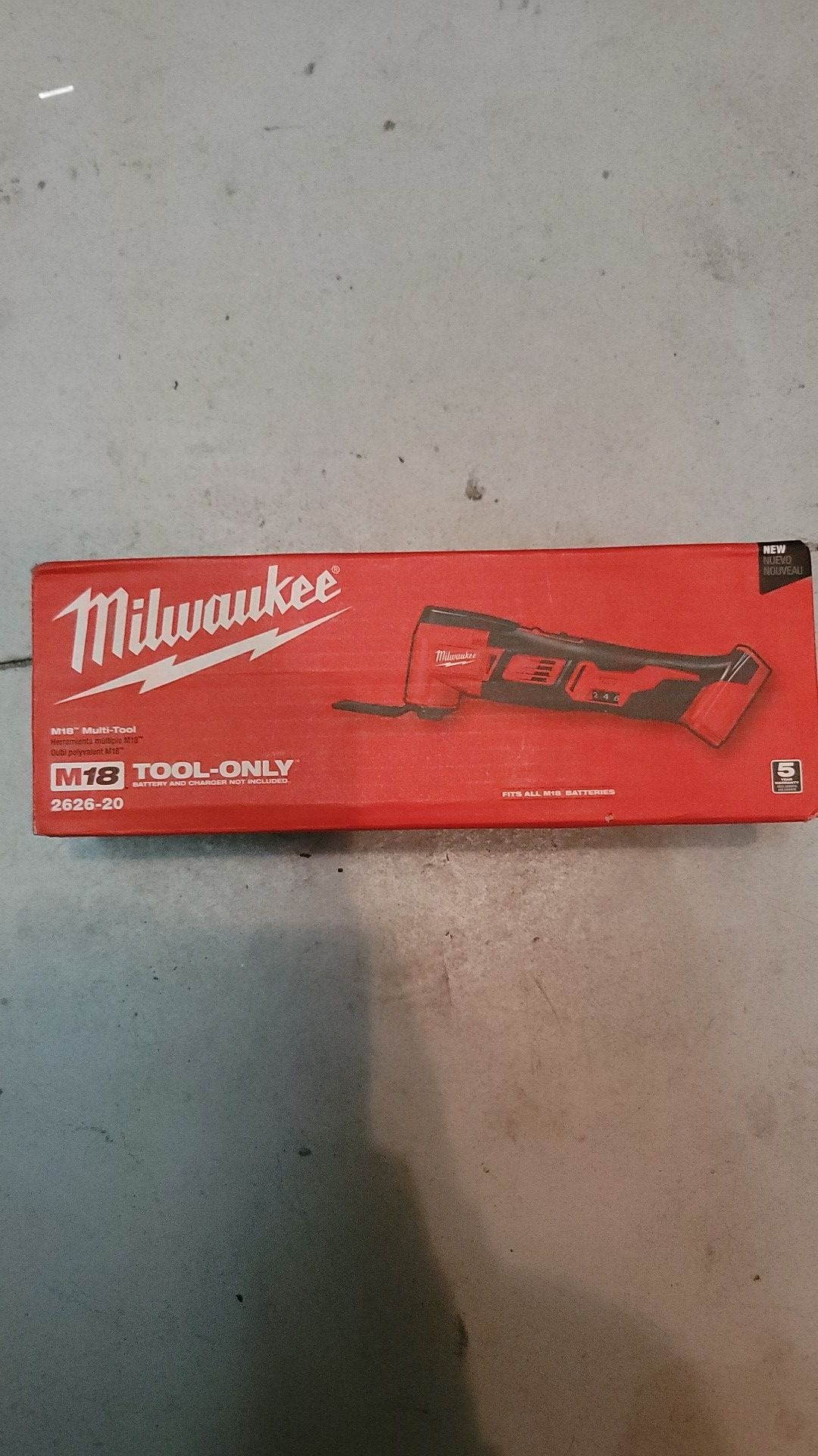 Milwaukee M18 multi tool(tool only)