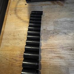 Pittsburgh deep socket, 13 piece set