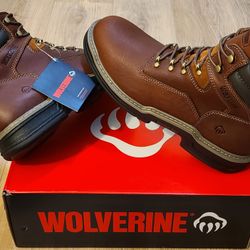 Wolverine Work Boots Size 12 For Men 