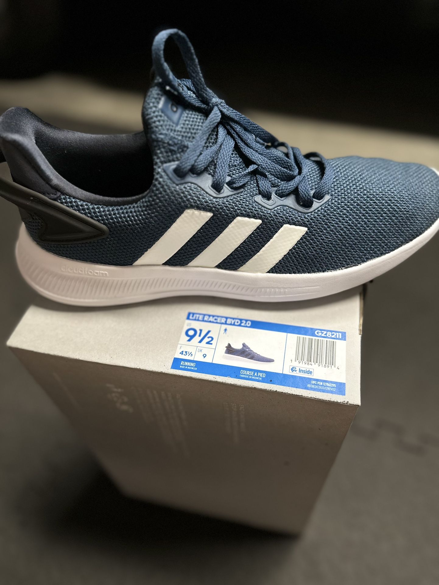 Adidas Lite Racer BYD Mens 9.5