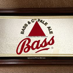 Classic Bass ale British pub signs