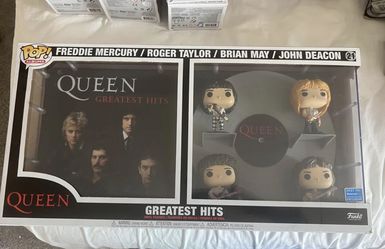 Queen Greatest Hits Album Funko Pop Set NEW
