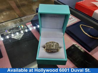 Men's Ring - Yellow Gold 10k (.417) 8.8 grams Size 10