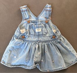 Baby girl, Oshkosh overalls