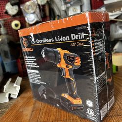 12v Cordless Lo-ion Drill