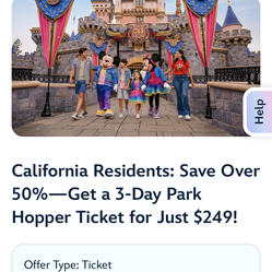 Disney tickets
