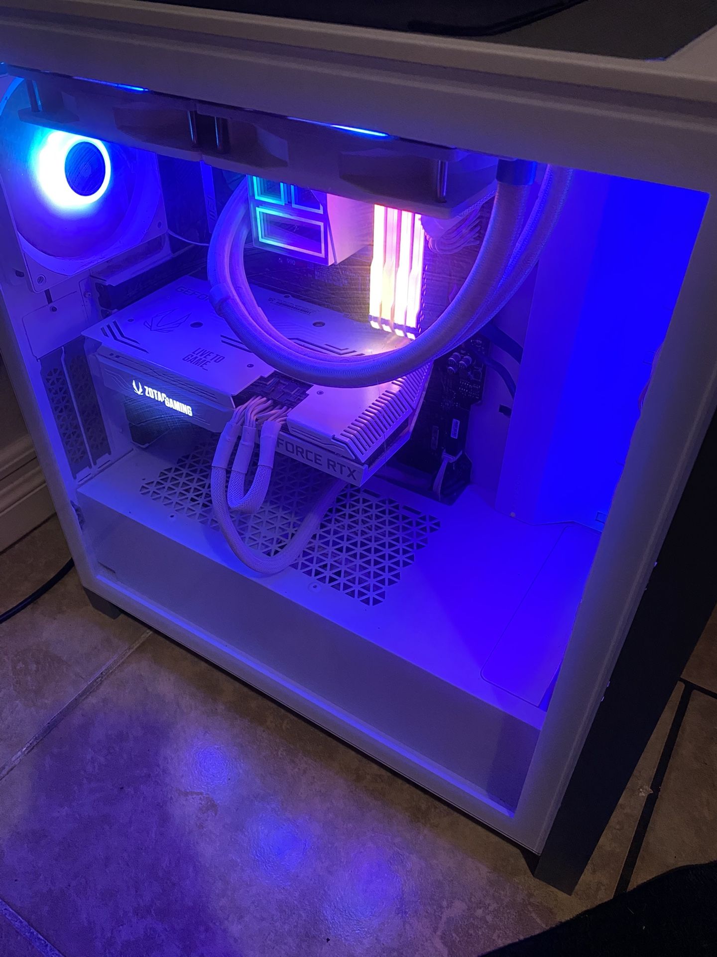Gaming Pc i7 12700K 32gb Ram 2tb Ssd 990pro Rtx 3070 750watts Psu