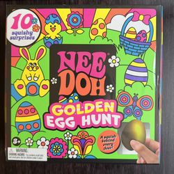 NeeDoh Easter Golden Egg Hunt 10 Squishy Surprises New