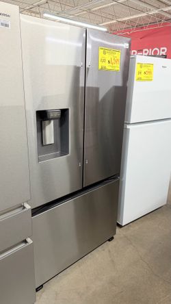 THREE DOOR STAINLESS STEEL REFRIGERATORS WITH WARRANTY