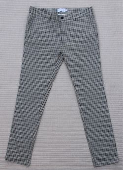 Topman Black & Tan Houndstooth Slim Fit Mens Dress Pants 32x30