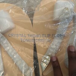 Crystal Thong flip Flops