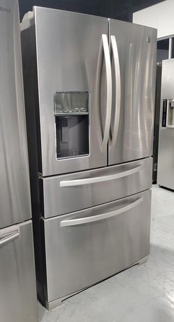 Kenmore 4-Door Stainless Steel Refrigerator Fridge
